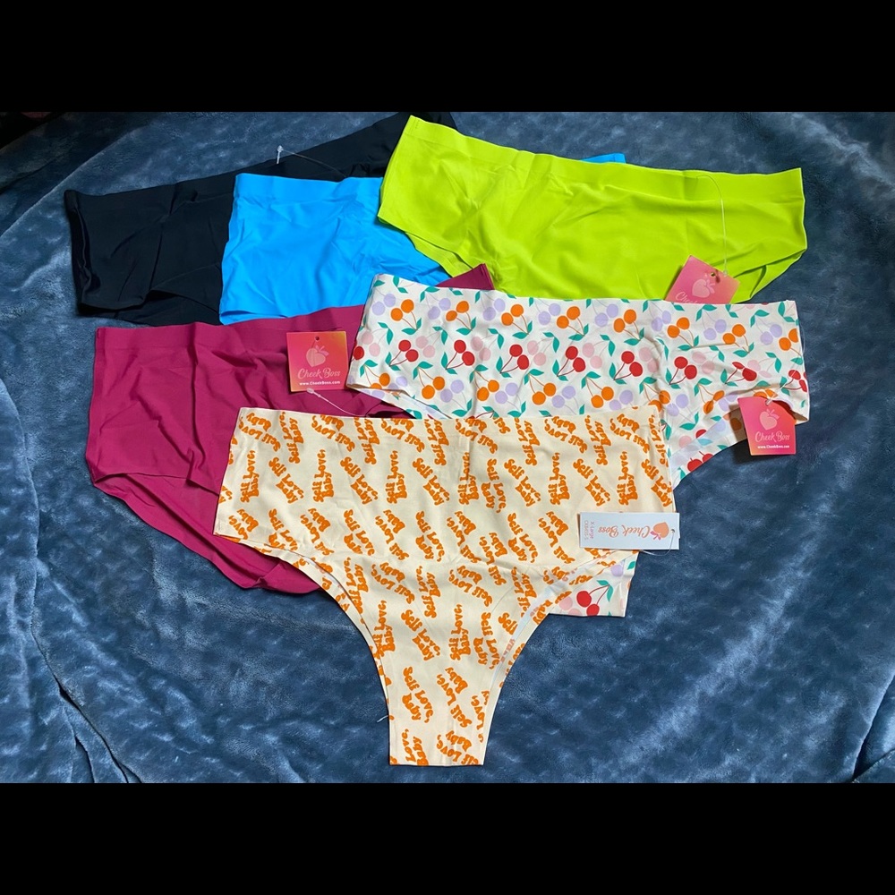 Cheek Boss Panties Underwear - 6 pack $8 each